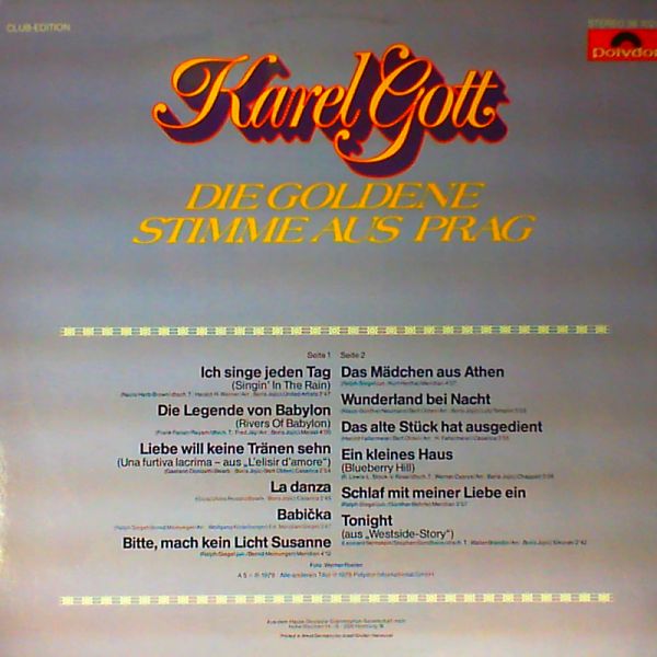 Gott Karel (Готт Карел) — Die Goldene Stimme Aus Prag
