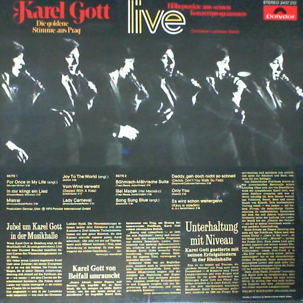 Gott Karel (Готт Карел) — Live '85