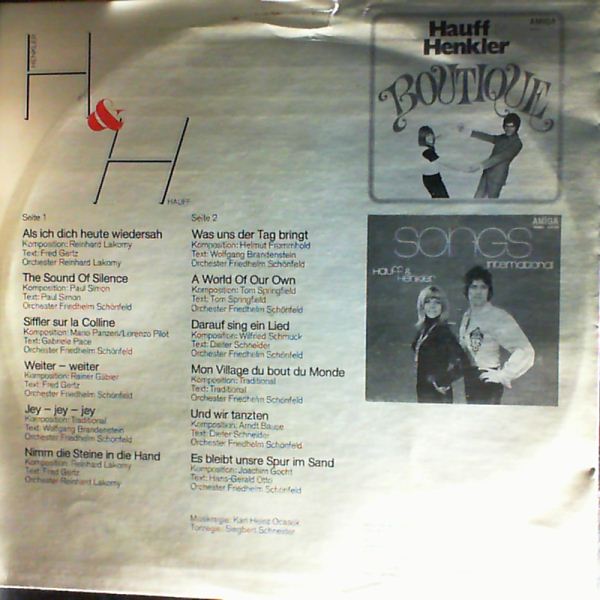 Hauff & Henkler (Hauff Monika Und Klaus-Dieter Hankler) — H & H
