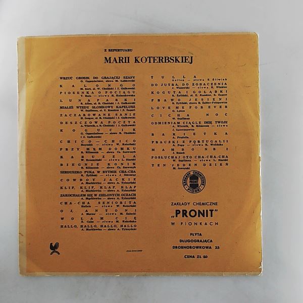 Koterbska Maria — Ulubione Przeboje
