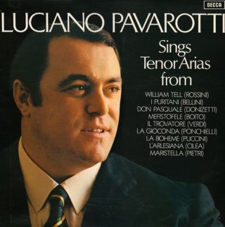 Luciano Pavarotti — Luciano Pavarotti Sings Tenor Arias