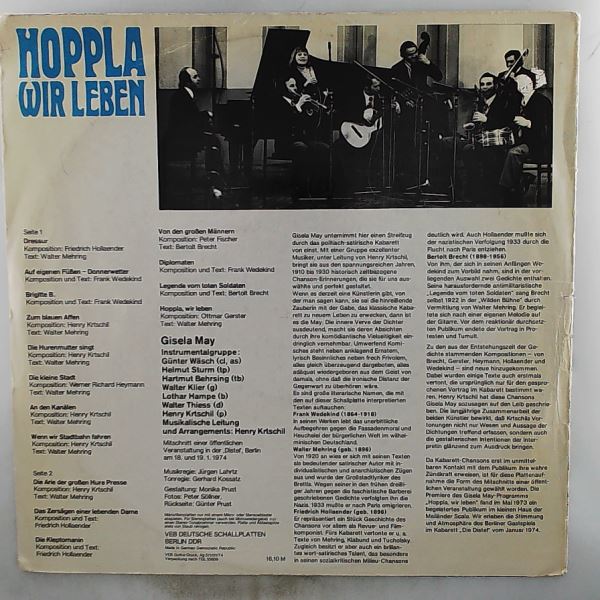 May Gisela — Hoppla Wir Leben