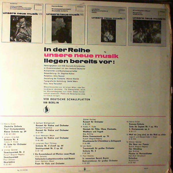 May Gisela — Singt Brecht- Eisler-Dessau