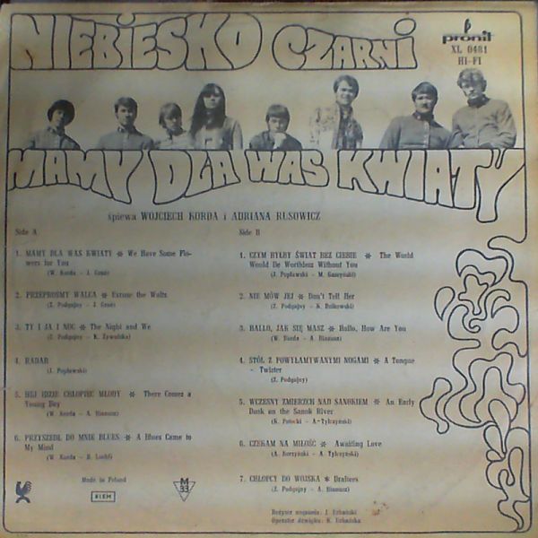 Niebiesko-Czarni — Mamy Dla Was Kwiaty