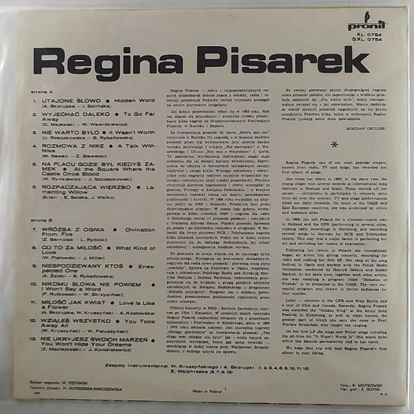 Pisarek Regina — Utajone Slowo ...