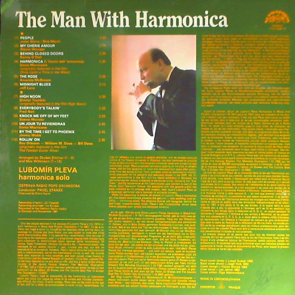 Pleva Lubomir — Man with harmonica