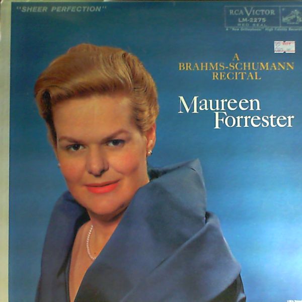Forrester Maureen — A Brahms-Schumann recital