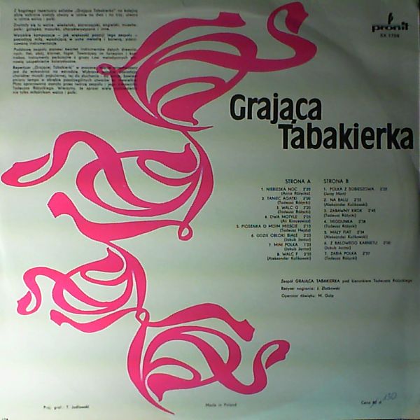 Rozyckiego Tadeusza — Grajaca tabakierka