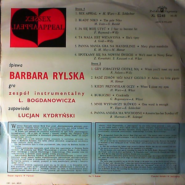 Rylska Barbara — Sex appel
