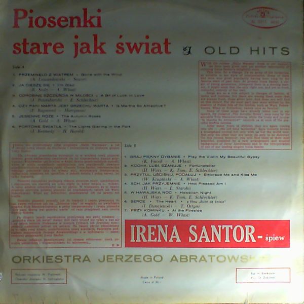 Santor Irena — Old hits