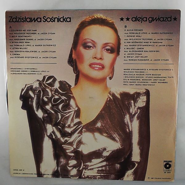 Sosnicka Zdzislawa — Aleja Gwiazd
