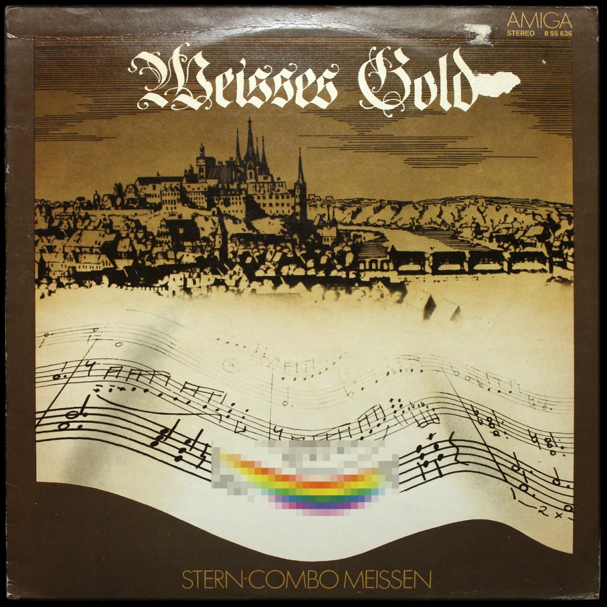 Stern-Combo Meissen — Weisses Gold