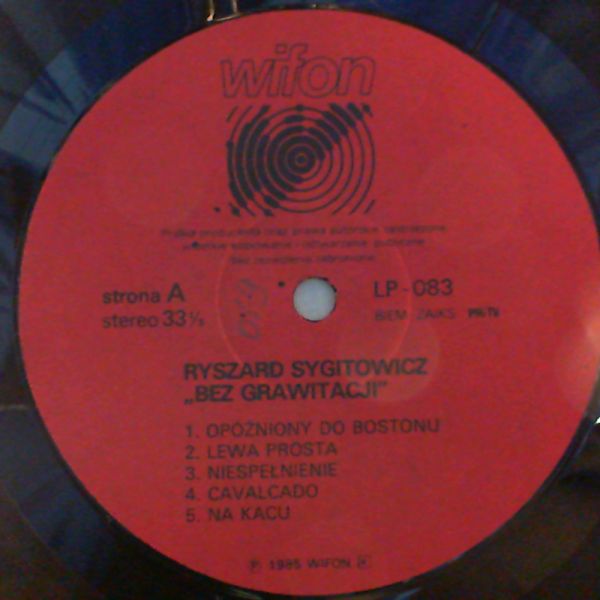 Sygitowicz Ryszard — Bez Grawitacji