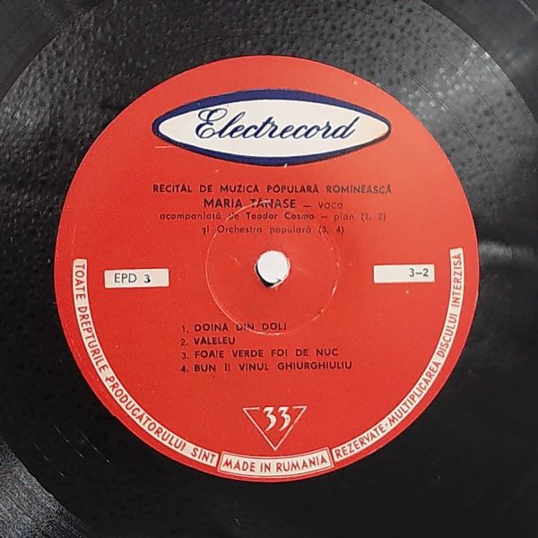 Tanase Maria — Recital Tanase Maria
