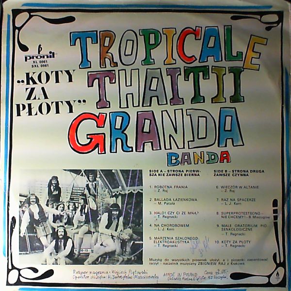 Tropicale Thaitii Granda Banda — Koty Za Ploty