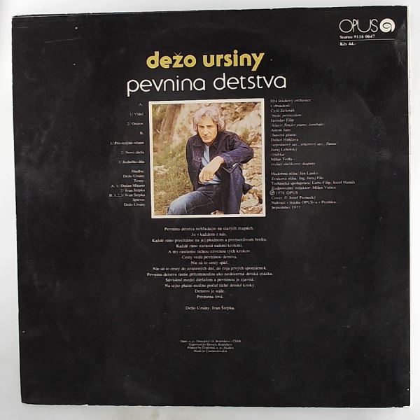 Ursiny Dezo — Pevnina Detstva