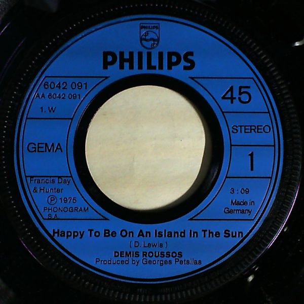Demis Roussos — Happy To Be On An Island In The Sun
