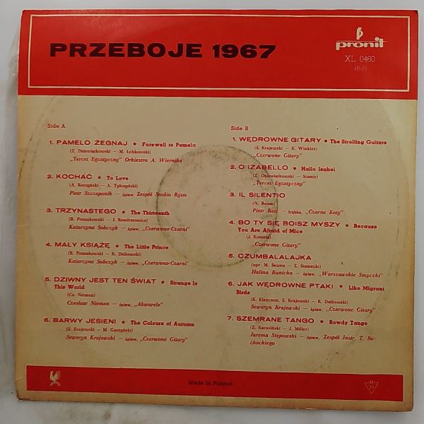 Various — Przeboje 1967