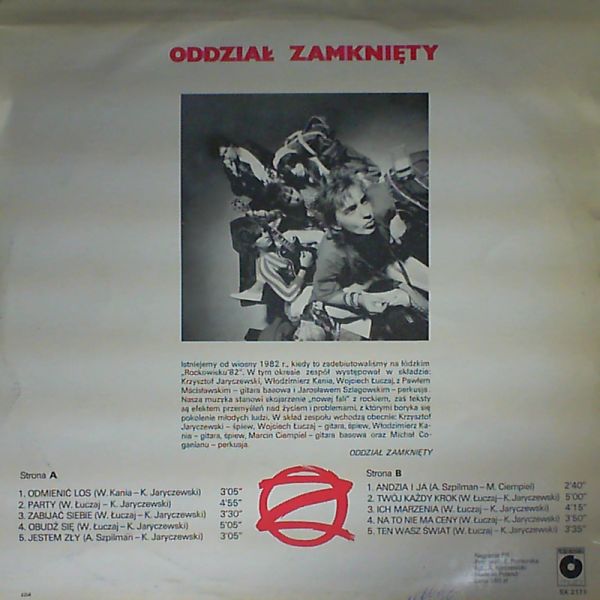 Zamkniety Oddzial — Oddzial Zamkniety