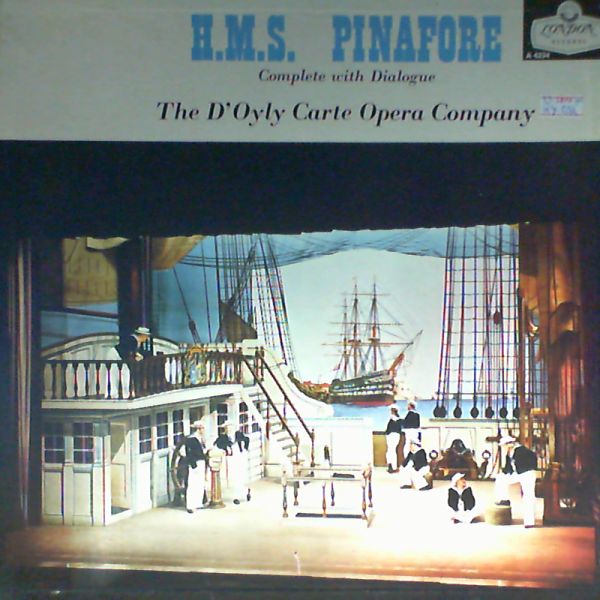 Godfrey Isidore (con.) — H.M.S. pinafore complete with dialogue.D`oyly carte opera company