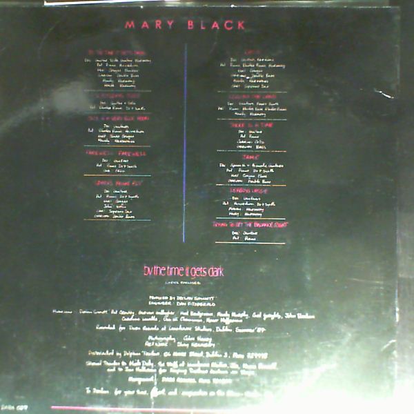Black Mary — Time it gets dark
