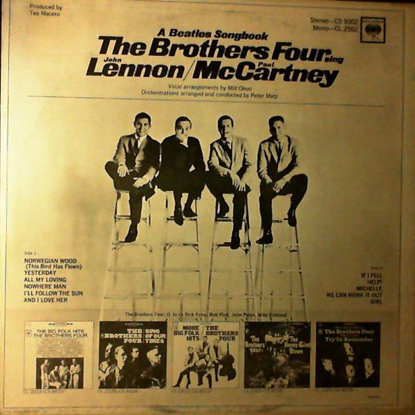 Brothers Four — A Beatles Songbook (Brothers Four Sing Lennon/McCartney)