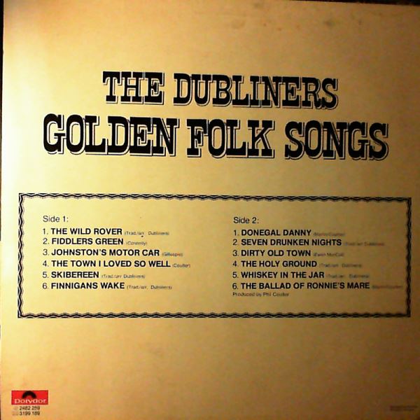 Dubliners — Golden Folk Songs