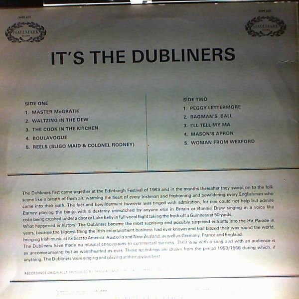 Dubliners — It's The Dubliners