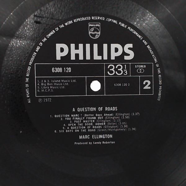 Ellington Marc — A question of roads