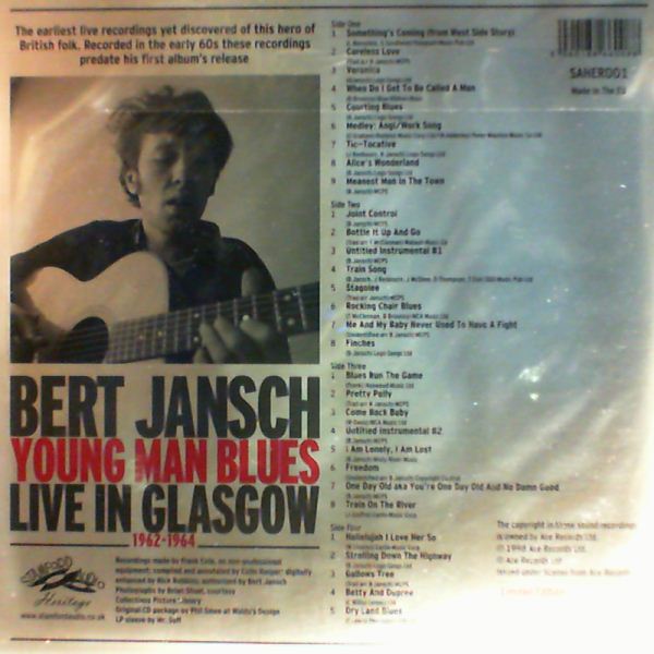Jansch Bert — Young Man Blues Live In Glasgow 1962-1964