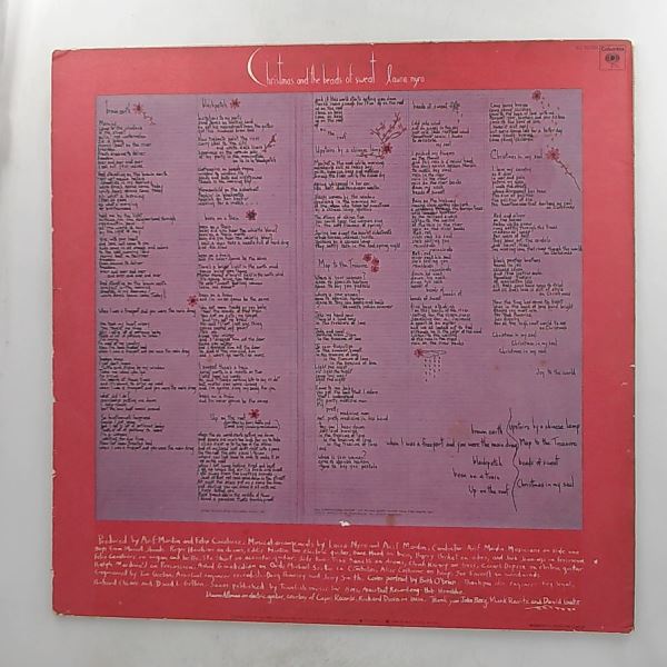 Nyro Laura — Christmas And The Beads Of Sweat