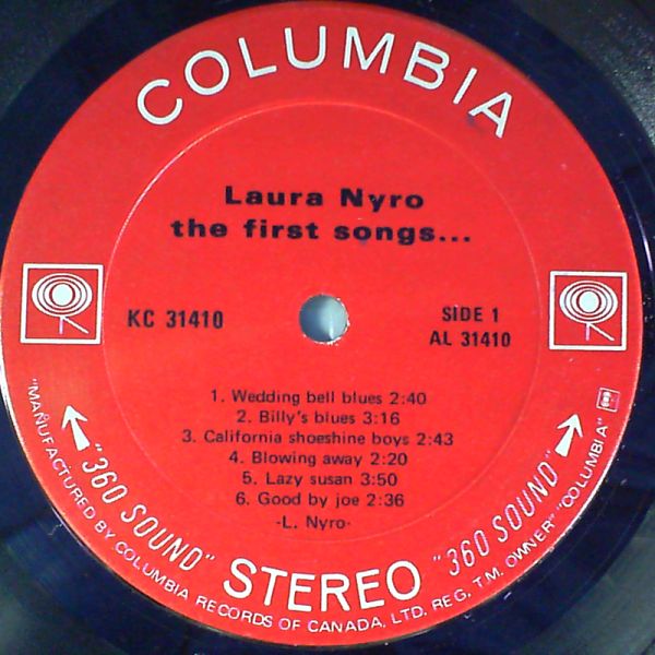 Nyro Laura — First Songs...