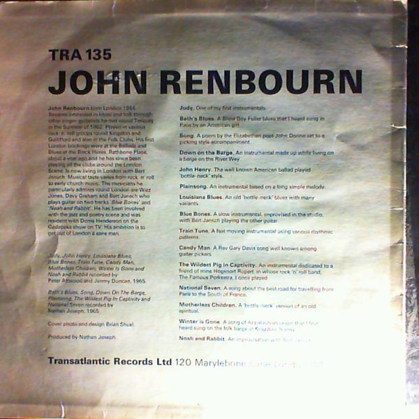 Renbourn John — Renbourn John