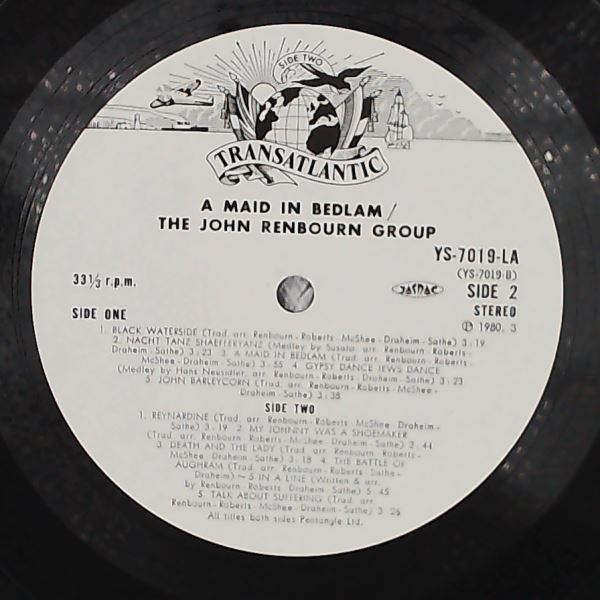 Renbourn John Group — A Maid In Bedlam