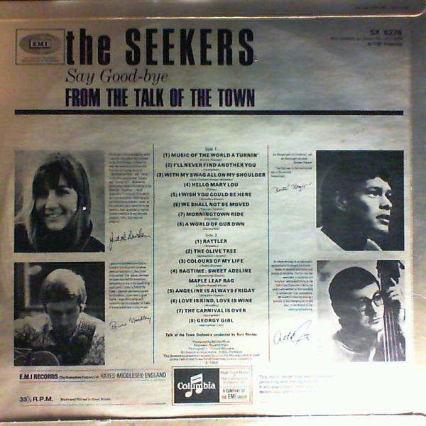 Seekers — At The Talk Of The Town