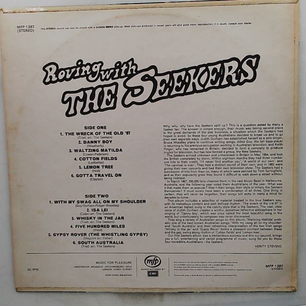 Seekers — Roving With The Seekers