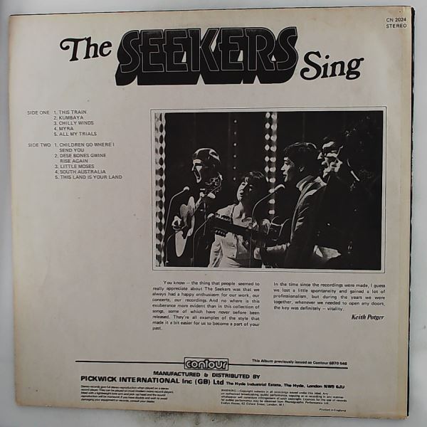 Seekers — Seekers Sing
