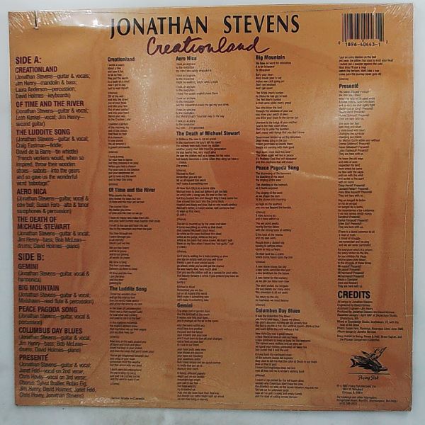 Stevens Jonathan — Creationland