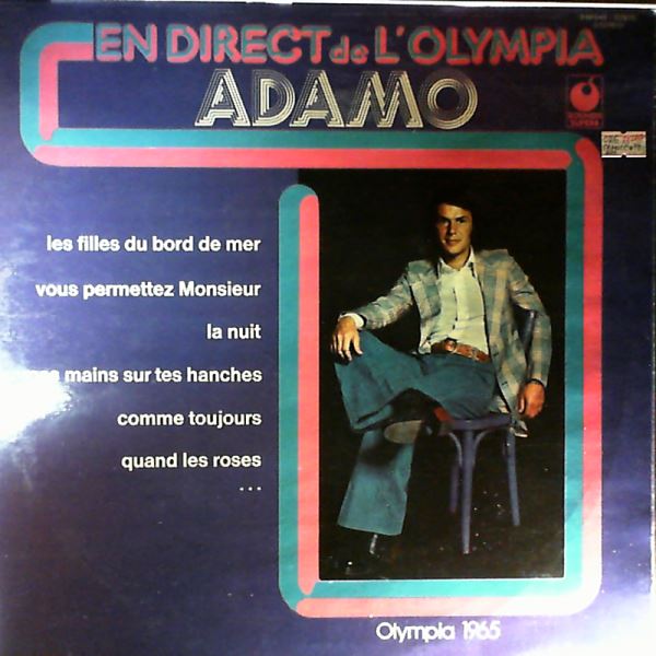 Adamo (Adamo Salvatore) — En Direct De L'Olympia