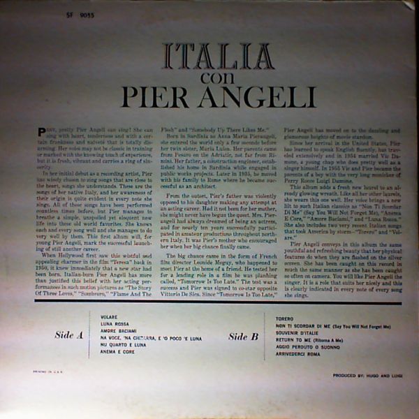 Angeli Pier — Italia