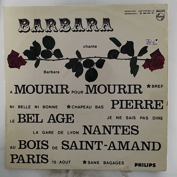 Barbara — Barbara Chante Barbara