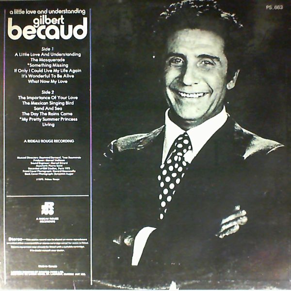 Becaud Gilbert — A little love and understading