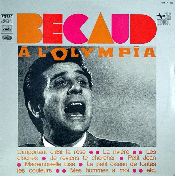 Becaud Gilbert — Becaud A L'Olympia