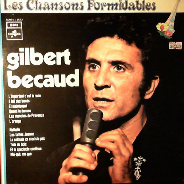 Becaud Gilbert — Les Chansons Formidables