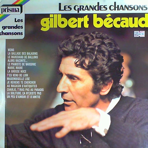 Becaud Gilbert — Les grandes chansons
