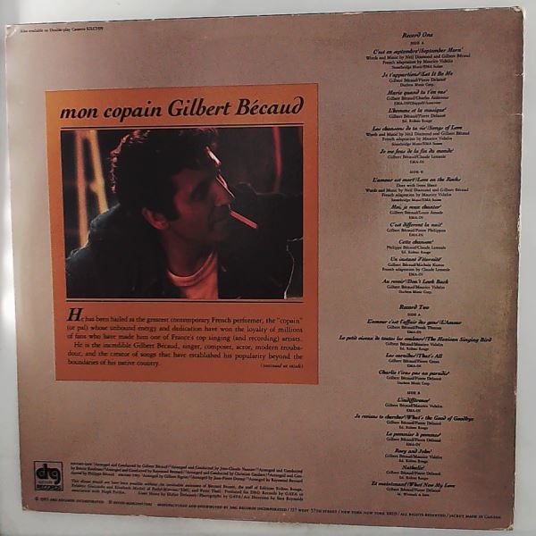Becaud Gilbert — Mon copain