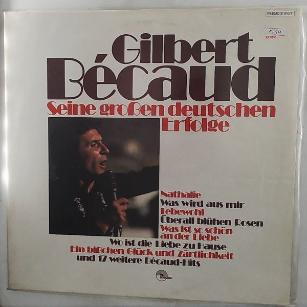Becaud Gilbert — Seine groben deutscen Erfolge