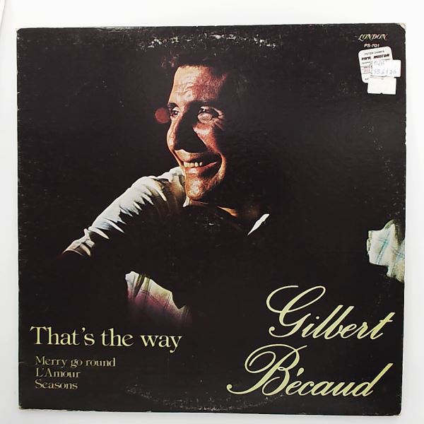 Becaud Gilbert — That's The Way