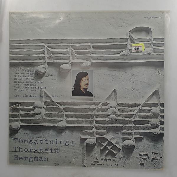Bergman Thorstein — Tonsattning: Bergman Thorstein