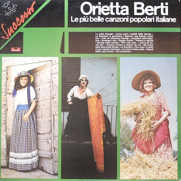 Berti Orietta — Le piu belle canzoni popolari italiane